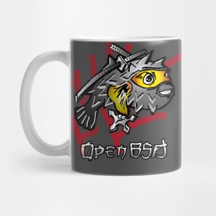 OpenBSD 6.1 - Ninja Mug